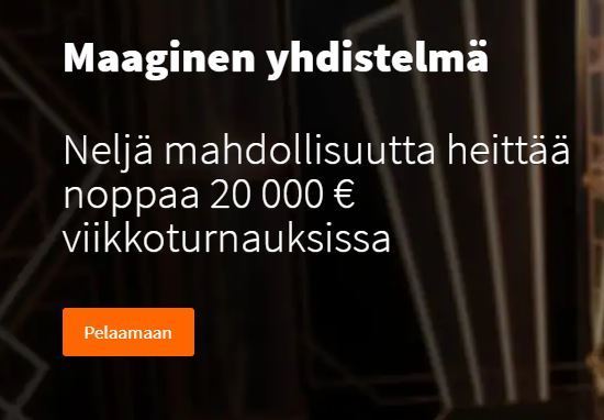 Heita Betssonilla Noppaa Ja Voita Osa Viikon 20 000 Euron Turnauksesta